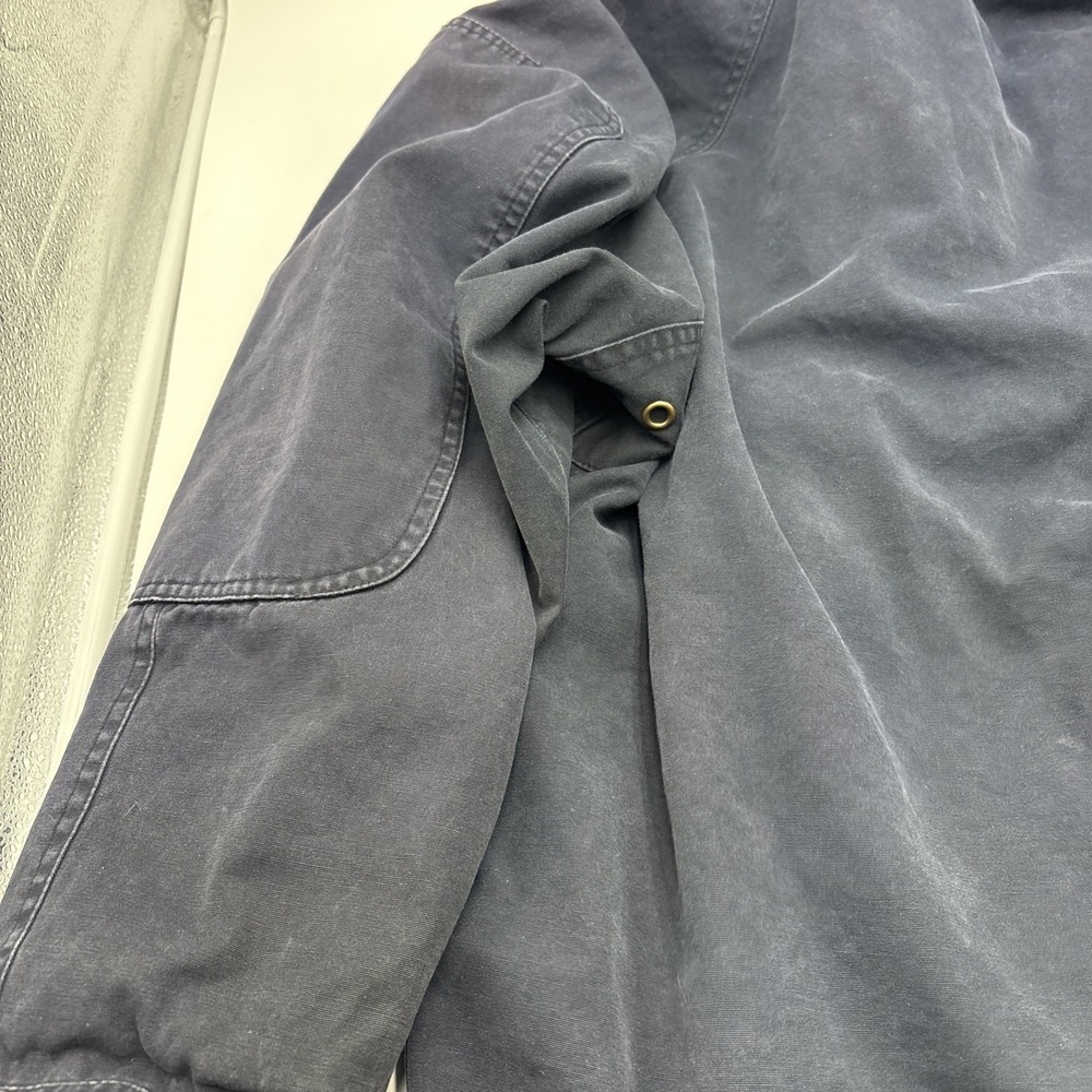 Environmental Concept Clothing Mens Coat Size Large‎ Hidden Hoodie Blue Zip Up - Picture 12 of 15